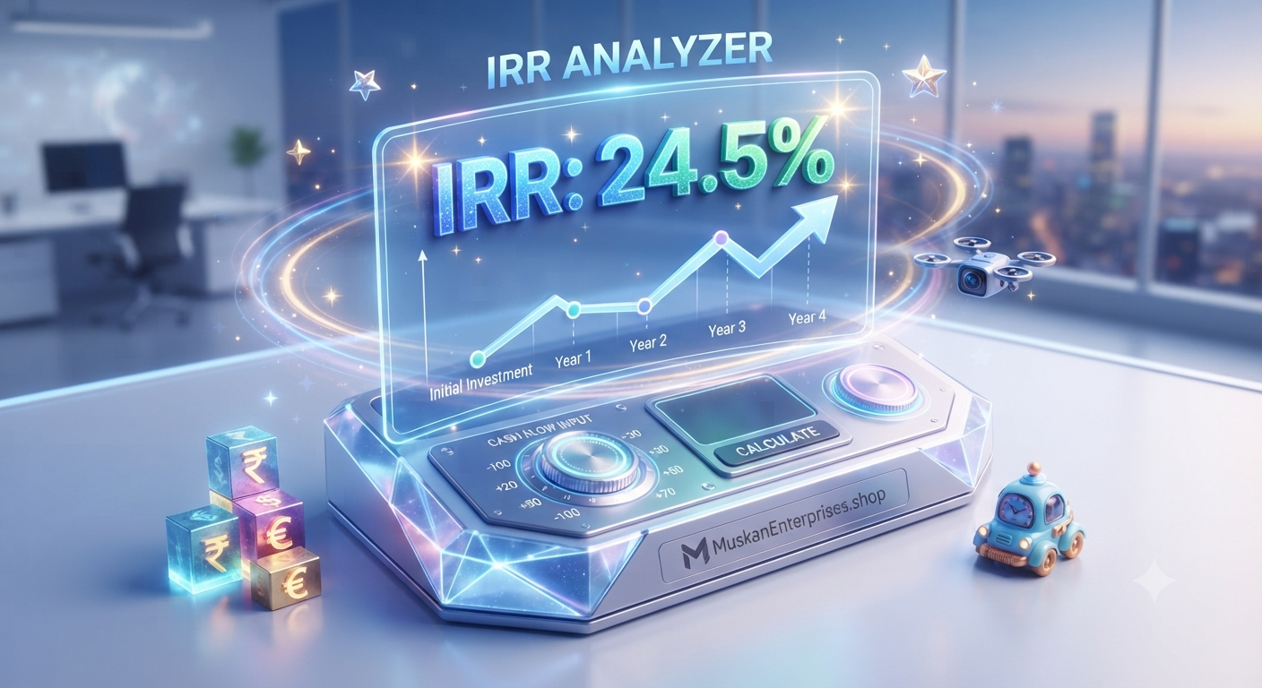 You are currently viewing IRR Calculator