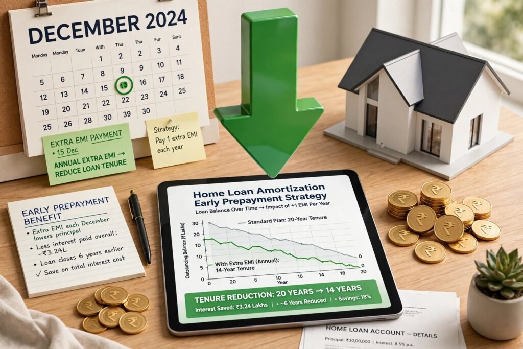 Home Loan Prepayment Strategy and Extra EMI