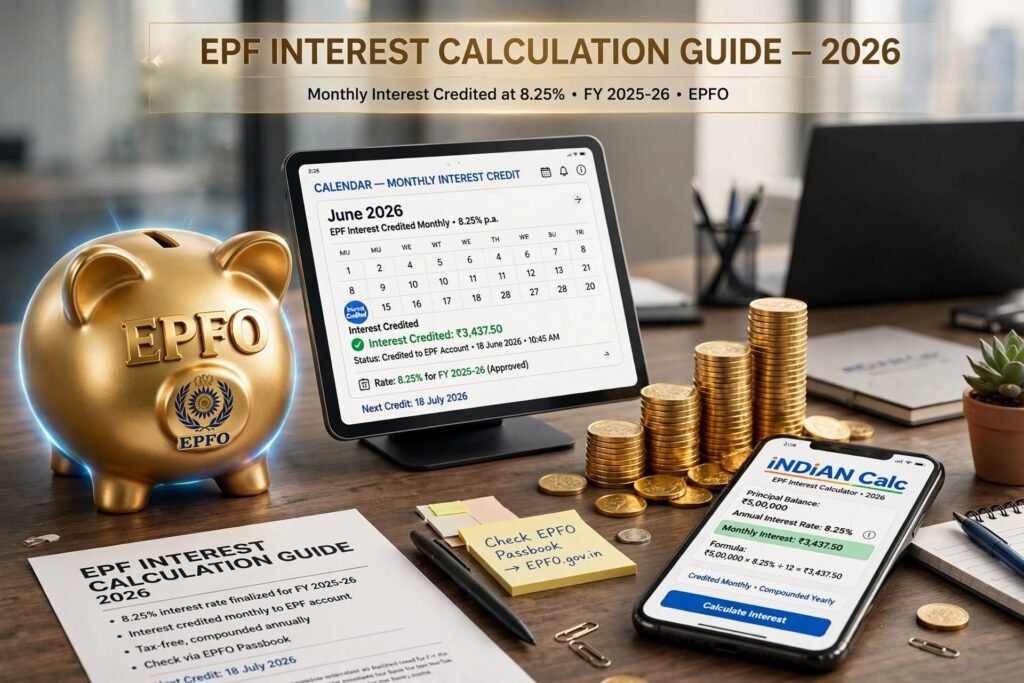 How to Calculate EPF Interest and Maturity Amount 2026